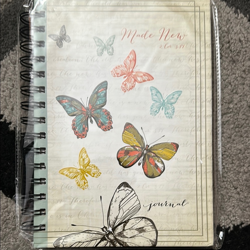 Butterfly Spiral Journal